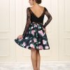 Gorgeous Long Sleeve Short Dress