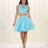 Short Two Piece Prom Dress