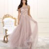 Gorgeous High Neck Sleeveless Beading