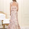 Cap Sleeve Evening Gown