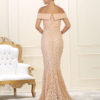 Off-Shoulder Prom Gown