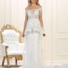 Peplum Evening Gown
