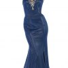 Strapless Formal Gown